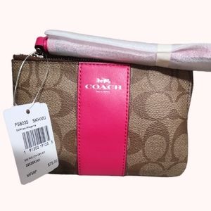 NWT Coach Wristlet